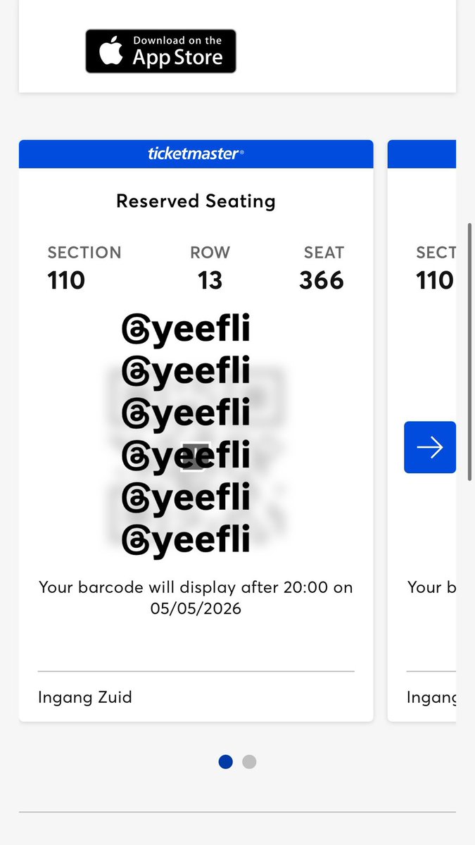 yeefli's tweet photo. WTS 2 tickets for The Neighbourhood in Amsterdam (Netherlands)

120€ per 1

i can't go to Amsterdam, so i’m  selling it urgently 🥹

can send you all the proofs/photos/videos!!! plssss buy them i promise you i’m not a scammer 😭🙏🏻

#wts #wanttosell #theneighbourhood #wtb https://t.co/PCh36xCe8c