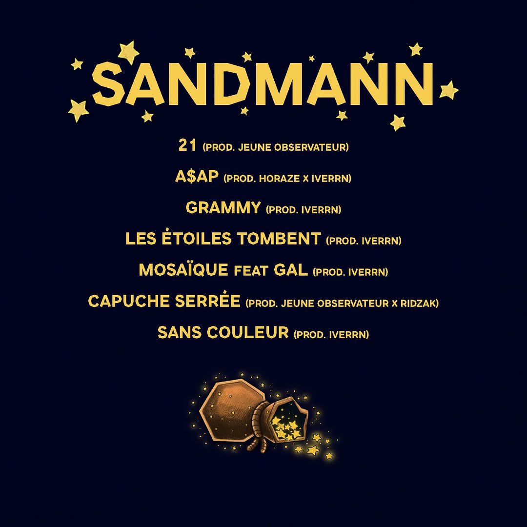 LaWavefr's tweet photo. Nouveau projet de 808noche ! 🌙

« SANDMANN » 

Avec un son avec GAL ! 

Disponible le 6 mars ! https://t.co/nSvjgAbSrN