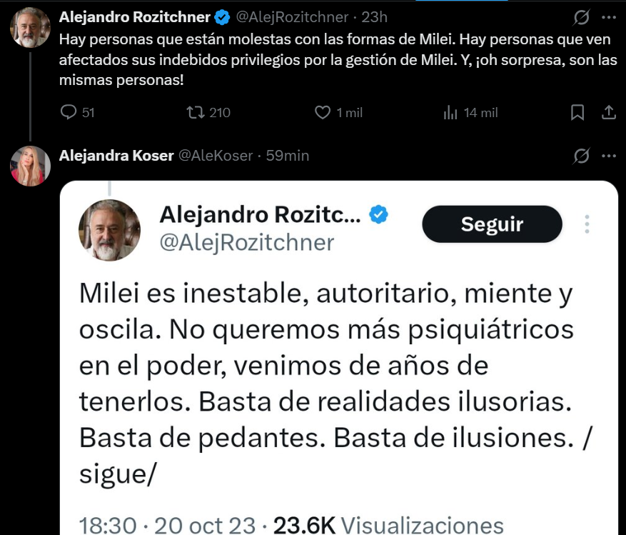 Un pelotudo con vista al mal