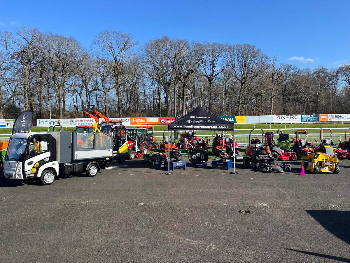All set for tomorrow! ✅

Come and see the machines up close, speak to the Hamilton Ross Group team and find out what options we have to suit your business.

👉🏻 <a href="/ScotsturfShow/">Scots Turf Show</a>, Hamilton Park Racecourse, Wednesday 4 March 2026.

See you there! 

#HamiltonRossGroup