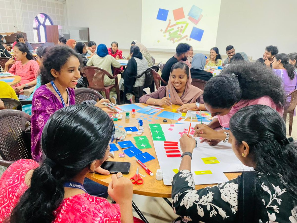 ncsmgoi's tweet image. 📐 Teachers’ Training on Mathematical Science Education at @rscpcalicut, a unit of @ncsmgoi, @MinOfCultureGoI, focused on experiential math pedagogy with hands-on labs &amp;amp; digital tools like GeoGebra and Desmos on February 26, 2026. ✨

#TeacherTraining #MathematicsEducation #STEM