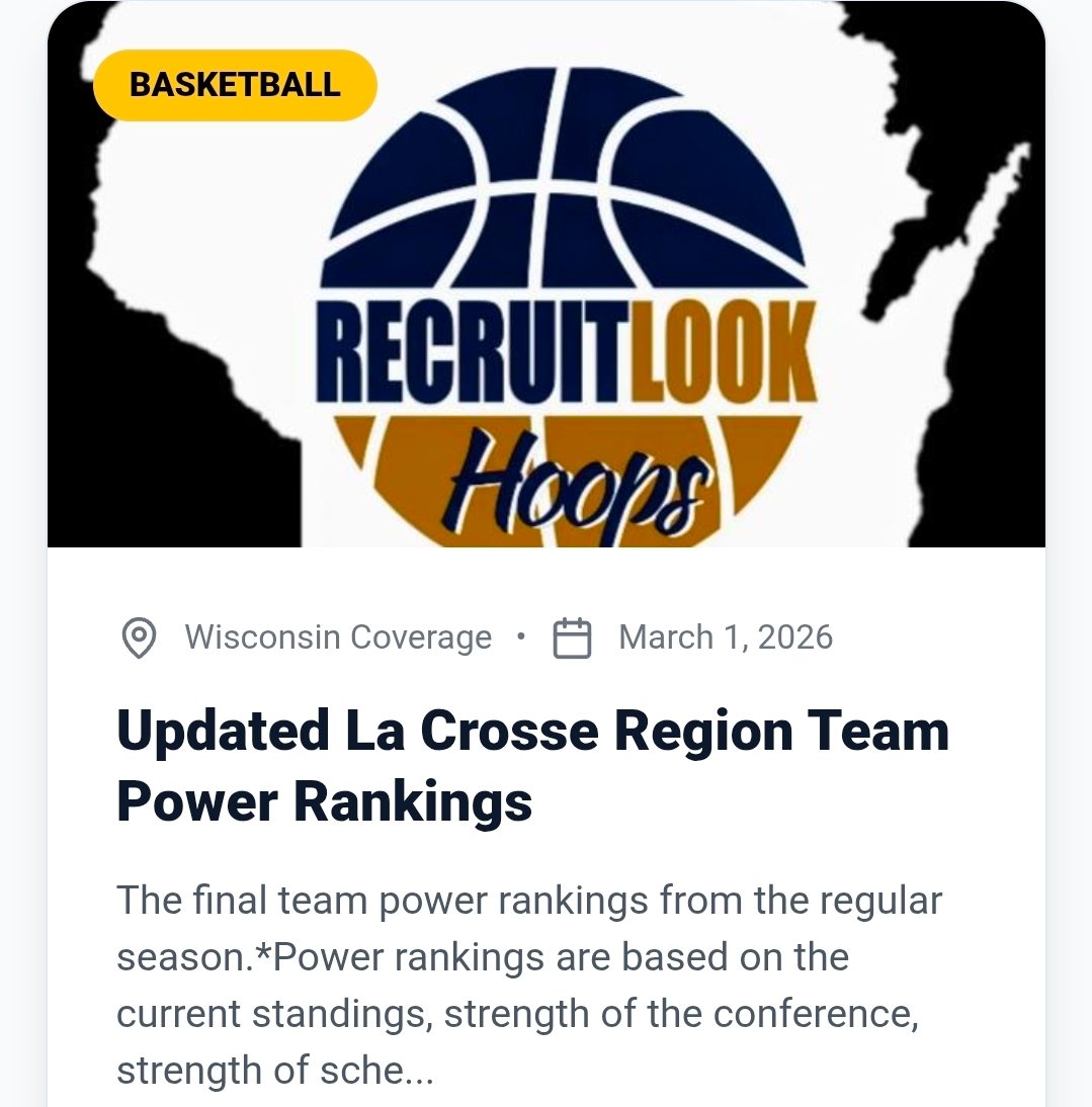 RL_HoopsWI's tweet photo. #NewUpdates

#RLHoopsWI Updated Regional Team Power🔋Rankings📈#RLHoops 

🔗 https://t.co/nLCna4D00g https://t.co/1ktE81DLP7
