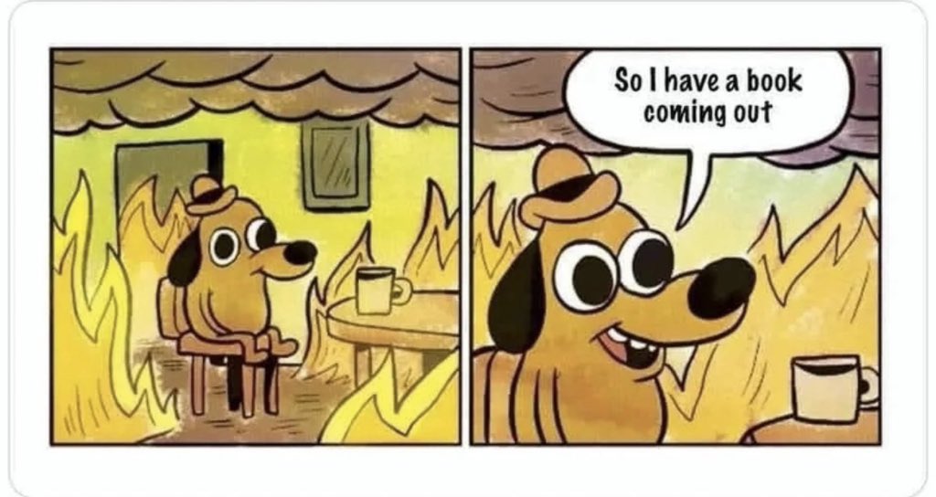 David_JWest's tweet photo. How it feels being an writer today. https://t.co/lQtEp6cN5P