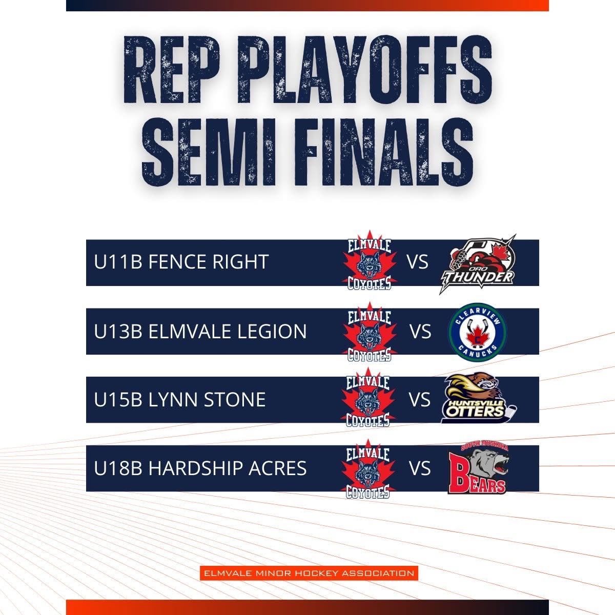 Elmvale Minor Hockey tweet media