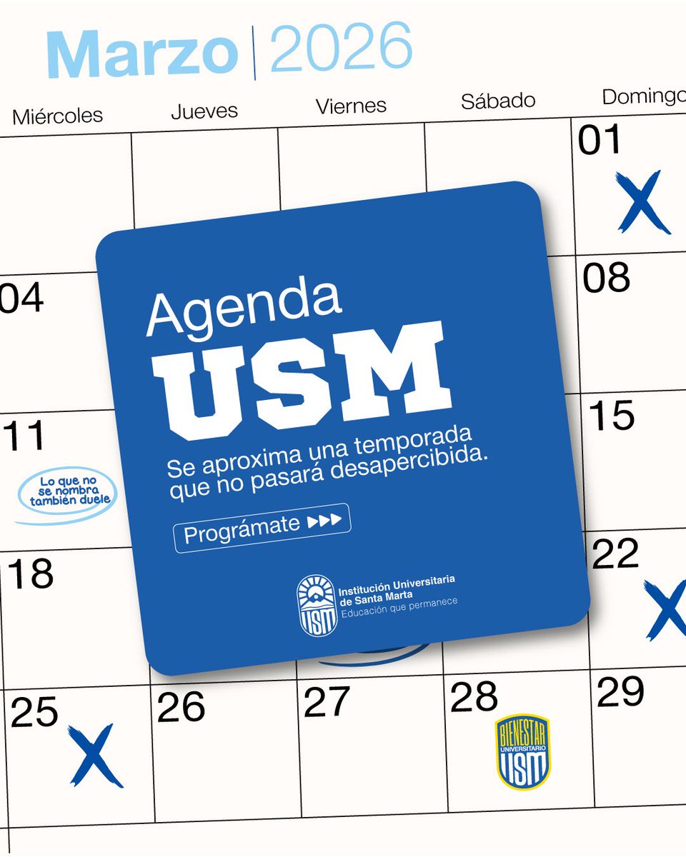 Institución Universitaria de Santa Marta tweet media