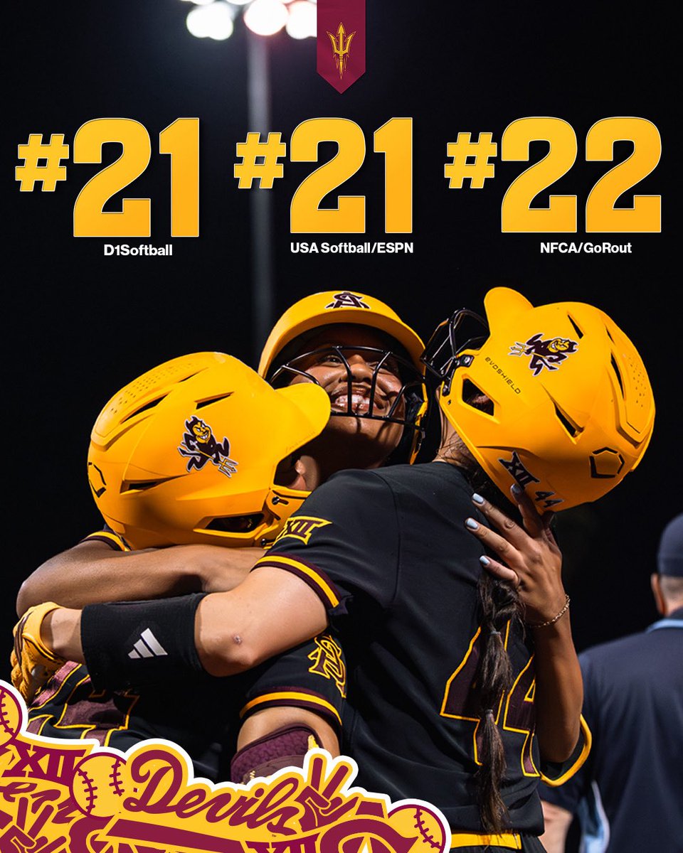 Coming in at No. 21 after a strong weekend in Tempe 😈

#ForksUp /// #BeElite