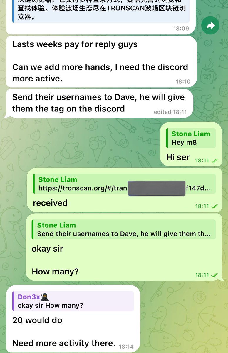 Hiring🚨!!

15 discord chatters + reply guys needed.

pay: $40 weekly.

interested?
like,
rt this,
drop a comment, 
send a dm to <a href="/Oxdave/">Dave</a> asap.