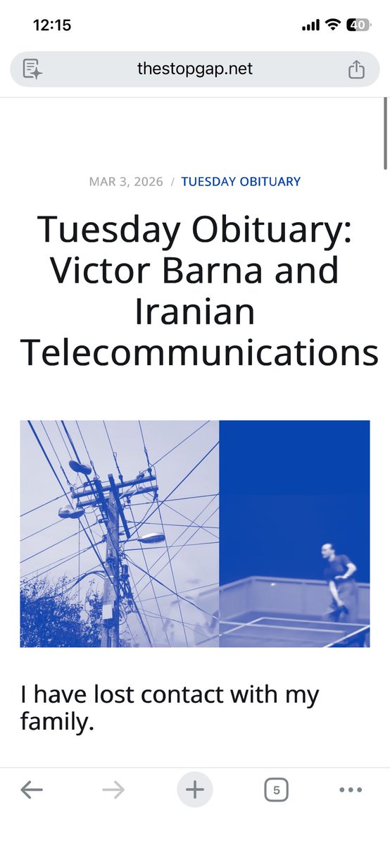 The Stopgap tweet media