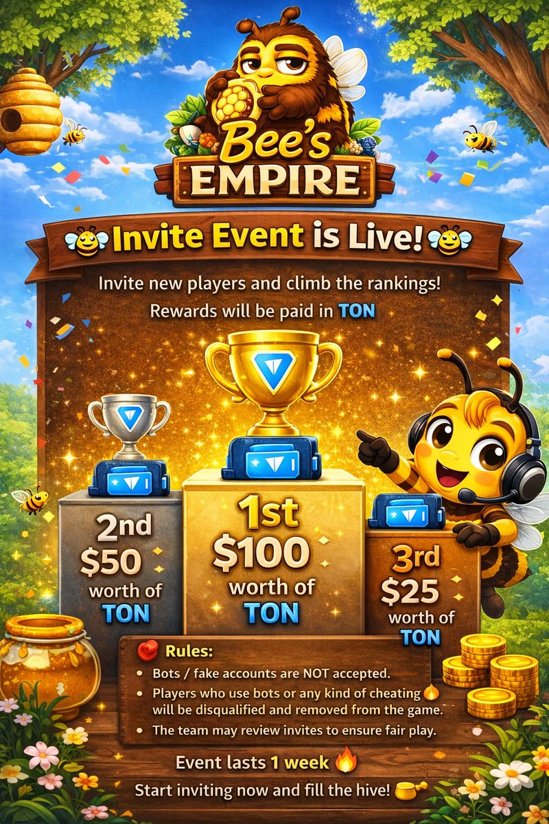 Bee's Empire tweet media