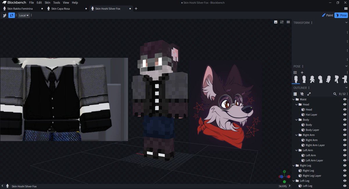 Pipflank1's tweet photo. 🎮 CUSTOM 2D MINECRAFT SKINS
Looking for a unique Minecraft skin? I’ve got you covered! ⭐️
💎 Price: • 1 Skin – $20
🌟📷 Interested? Send me a DM / Telegram: @Pipflank Let’s bring your character to life!
#Minecraft #minecraftskin #CustomMinecraft #CustomSkin #art https://t.co/IoBmcwiaUh