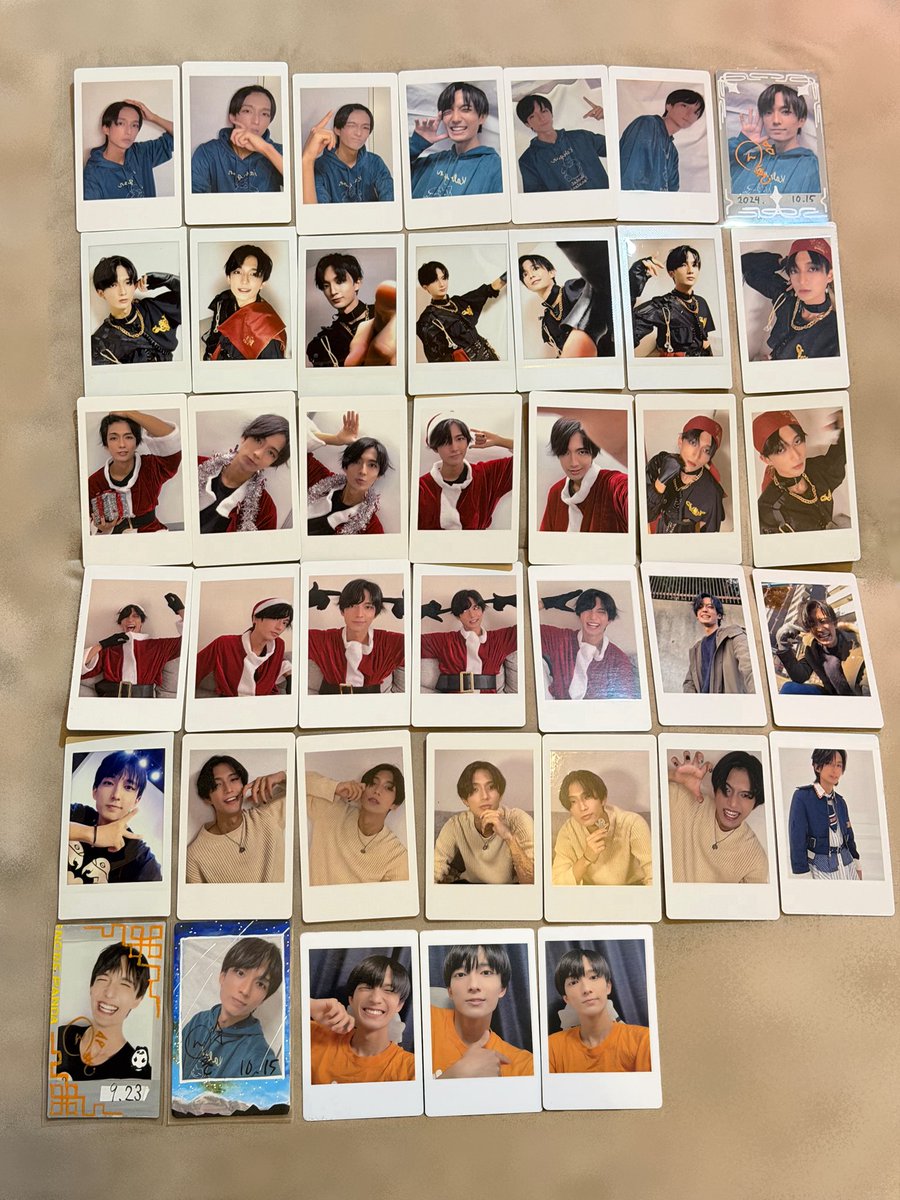 ラムネ商店街 ハピカ チェキ 【譲】黄 赤 桃 橙 【求】〜定価（ご相談