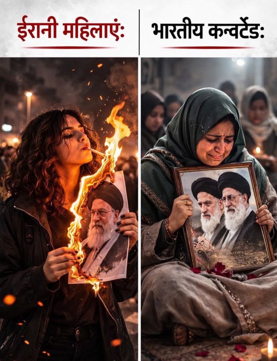 Difference ‼️

        Iranian.                          Converted