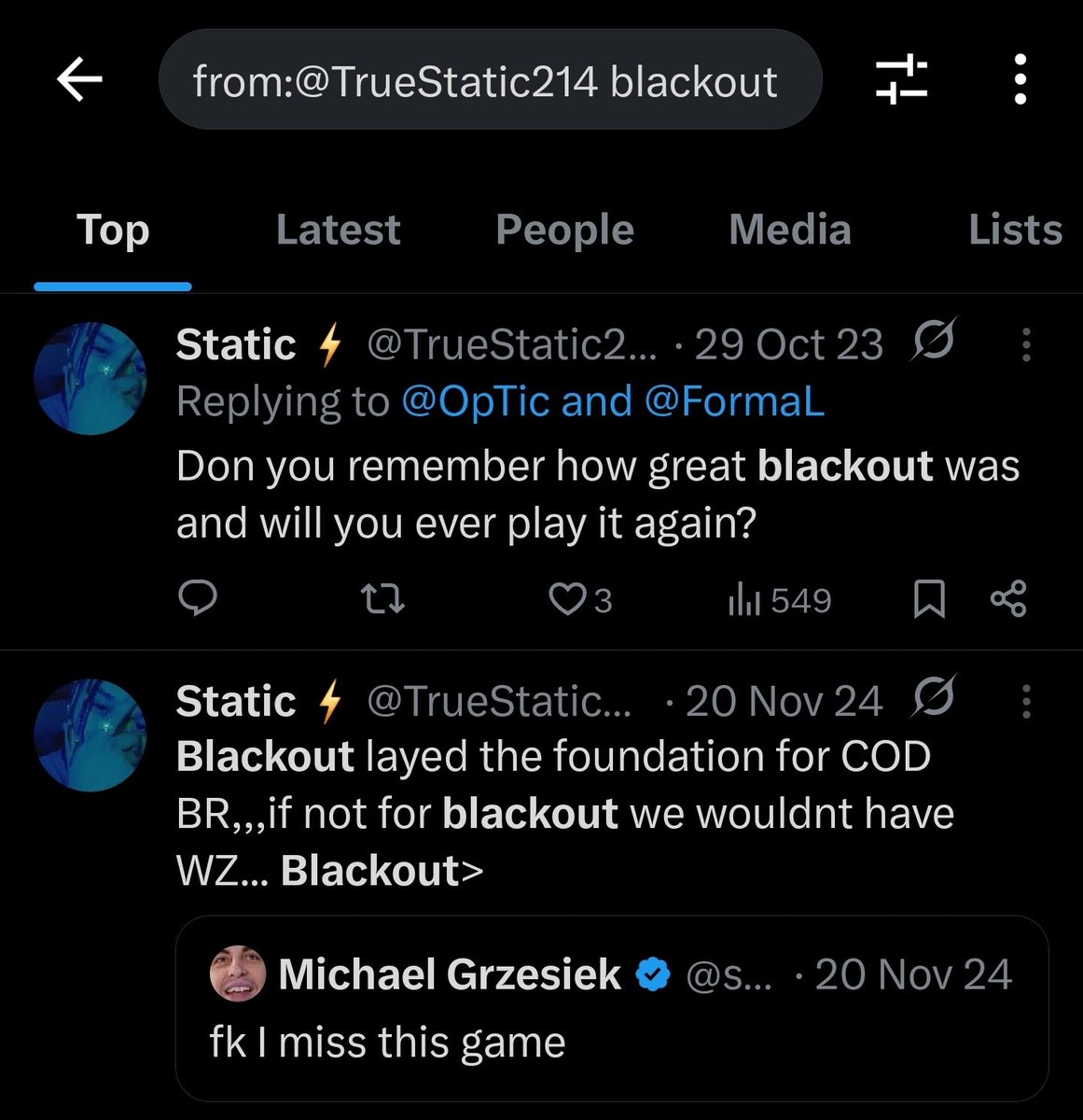 Static ⚡ tweet media