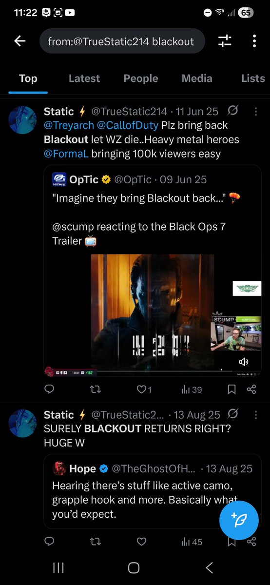 Static ⚡ tweet media