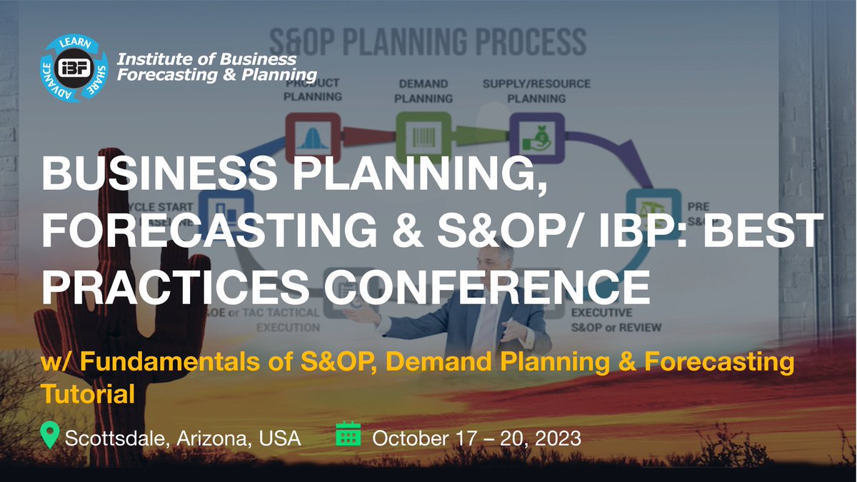 Institute of Business Forecasting & Planning tweet media