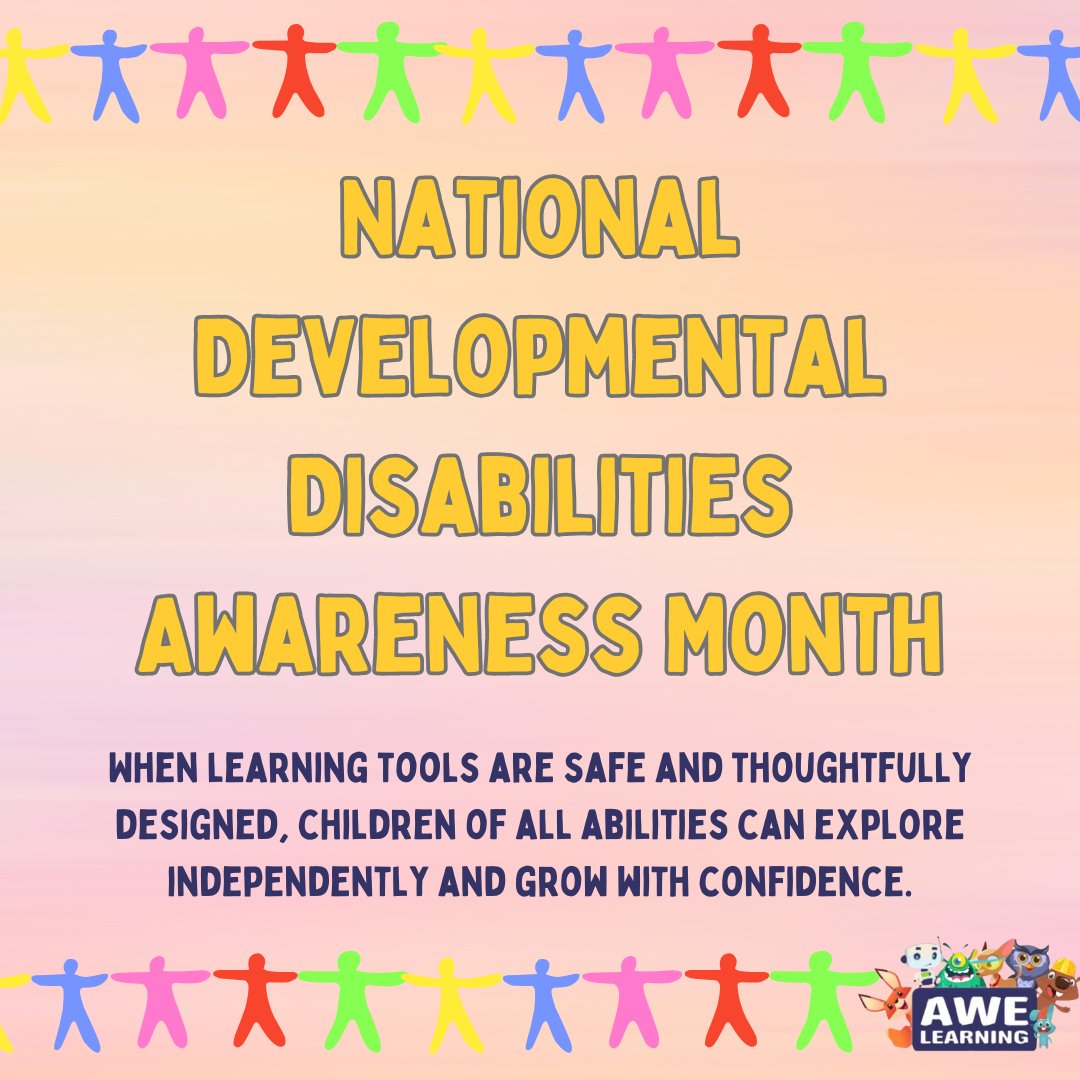 March is National Developmental Disabilities Awareness Month.

We’re proud to support libraries that create inclusive, accessible digital learning environments where children of all abilities can explore, grow, and build confidence.

#DDAwarenessMonth #InclusiveLearning