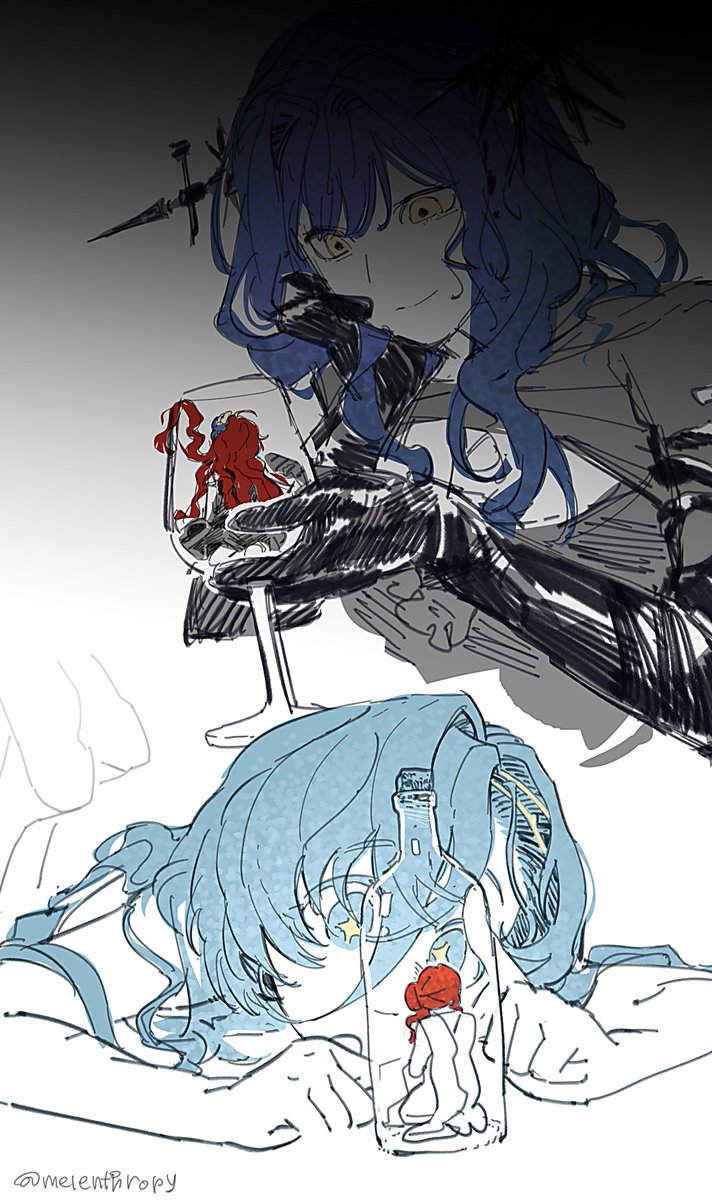 encounters with the shades of blue