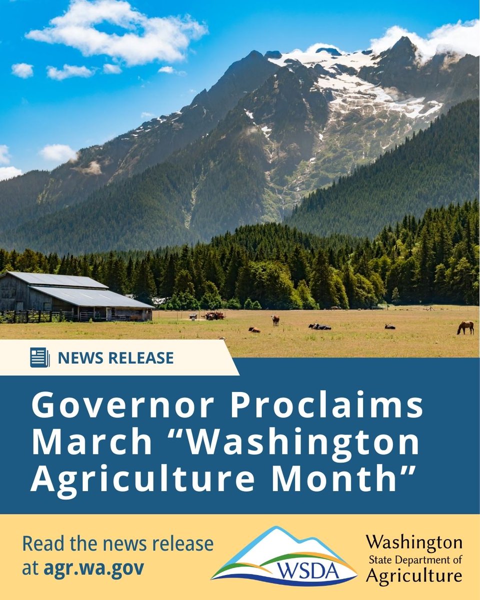 Washington State Department of Agriculture tweet media