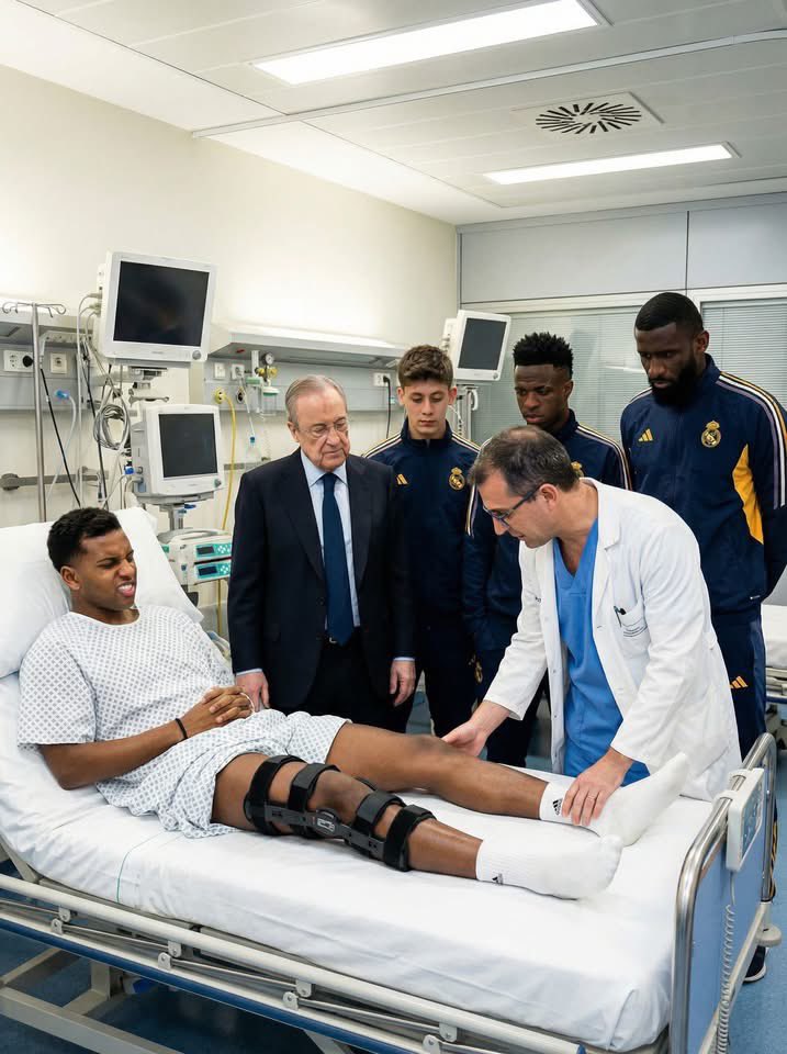 It’s a huge blow for Real Madrid to lose Rodrygo at this stage of the campaign.

Real Madrid will face Man City next week
Current injury list:

❌Bellingham

❌Rodrygo

❌Militão

❌Ceballos

❌Asencio

❌Mbappé