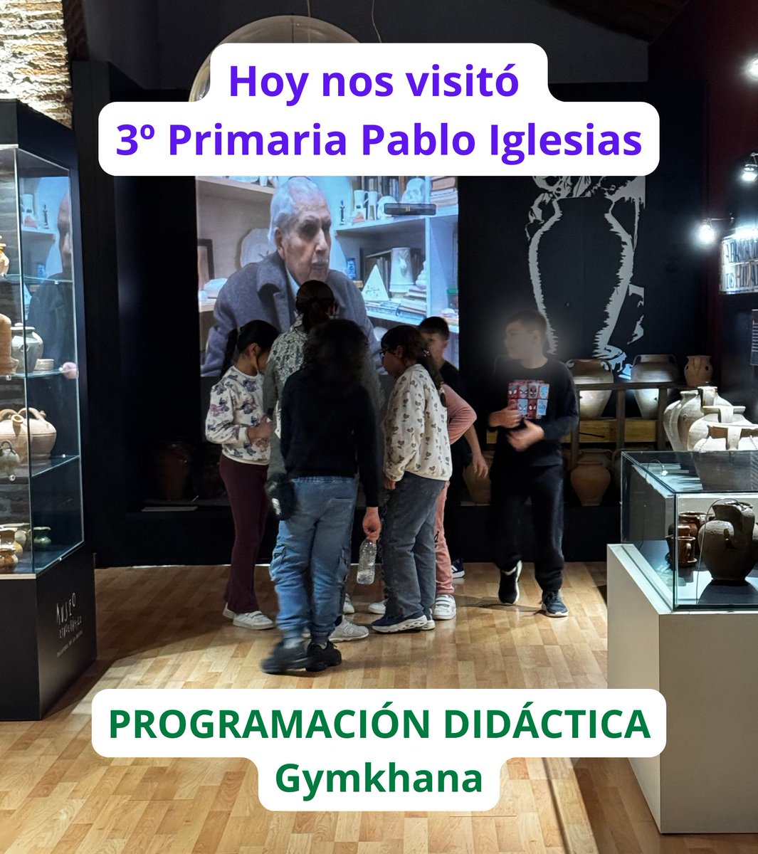 HOY NOS VISITÓ... 🚌
El colegio Pablo Iglesias para realizar la Gymkhana didáctica. ¡Muchas gracias por participar en nuestros talleres!
