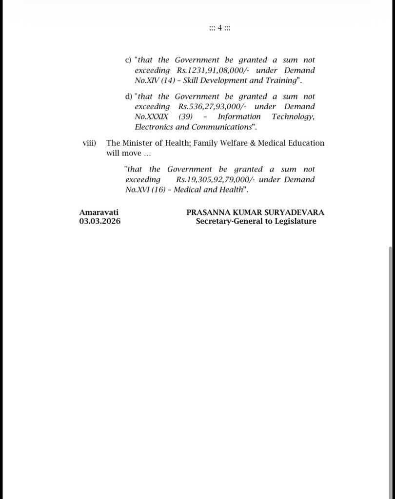 Legislative Assembly, Andhra Pradesh tweet media