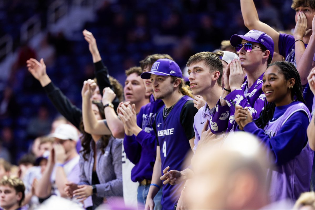 K-State Student Section tweet media