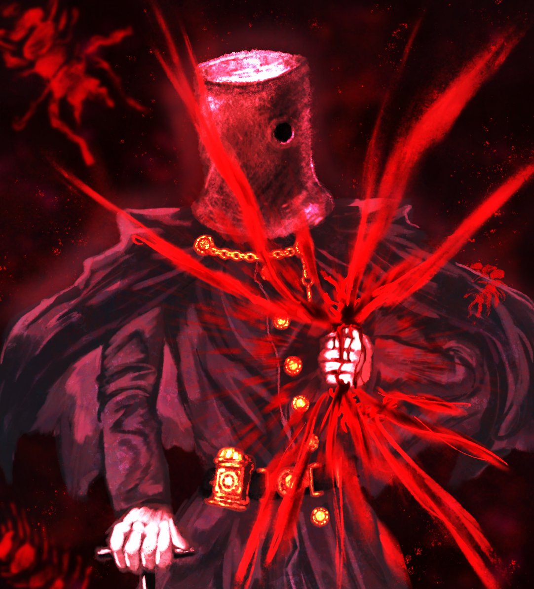 PupsPuppet's tweet photo. The bug hater

#Bloodborne https://t.co/YlCzVsjwez