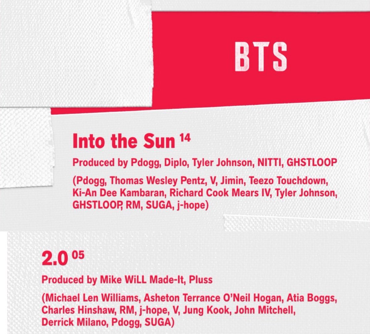 musicmapv's tweet photo. Hello @Forbes @HAN_NA_NA_NAH you have missed crediting a member on your recent brief about creative contributions on ARIRANG. BTS member V is also credited on Into the Sun and has credits on track 2.0 

Please issue a correction immediately! 

CC :@Forbes @HAN_NA_NA_NAH https://t.co/VInkAbMEVe