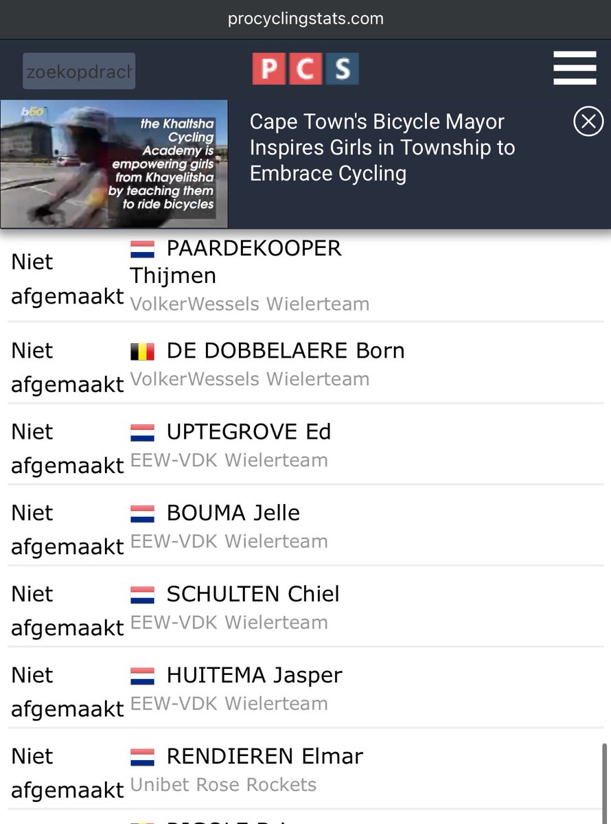 RKODDN's tweet photo. Haha @jossewester @BasTietema hoe gaat het met jullie nieuwe renner? Elmar Rendieren 😅😂 https://t.co/tvJTLVqUyH