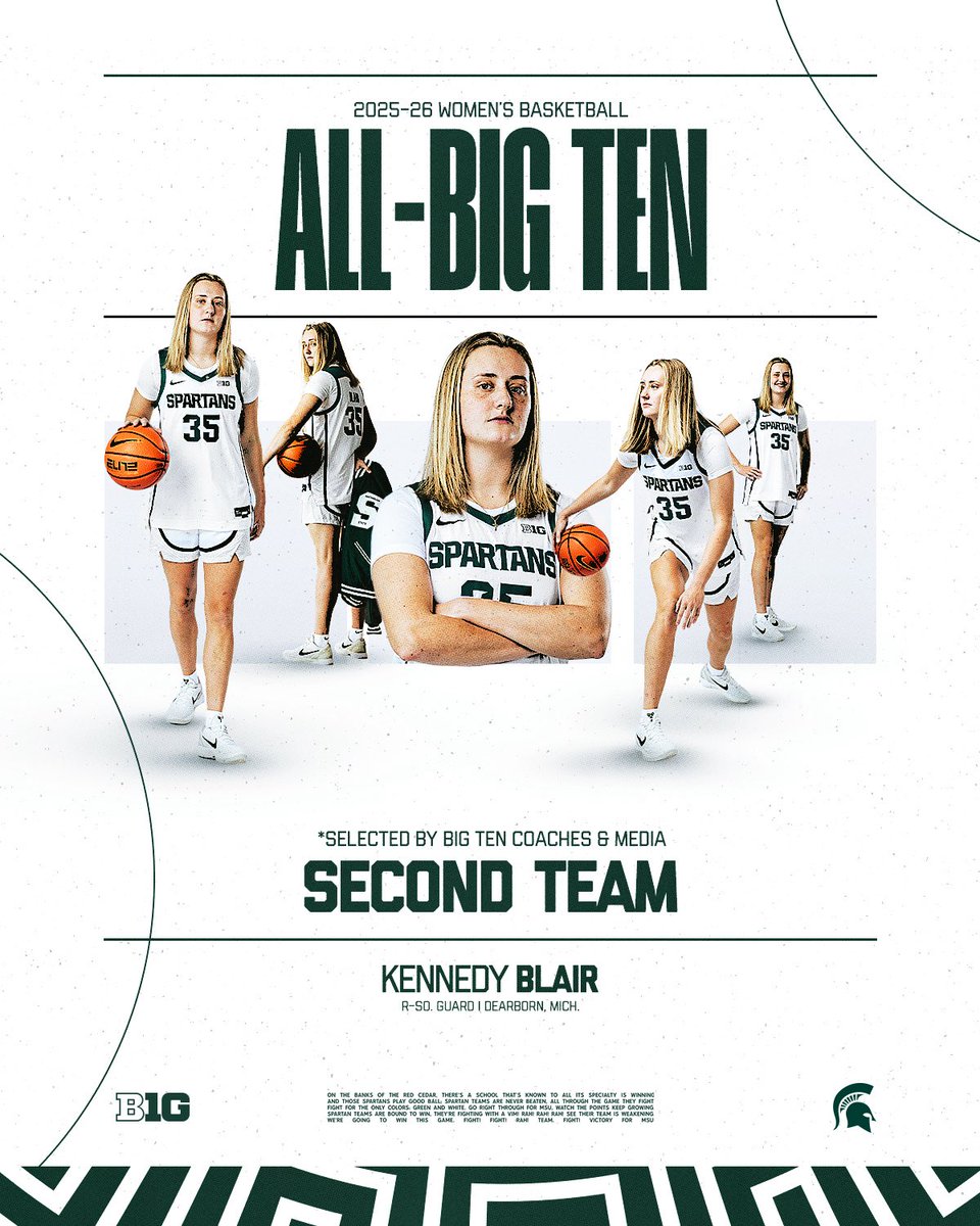 Michigan State Women's Basketball tweet media