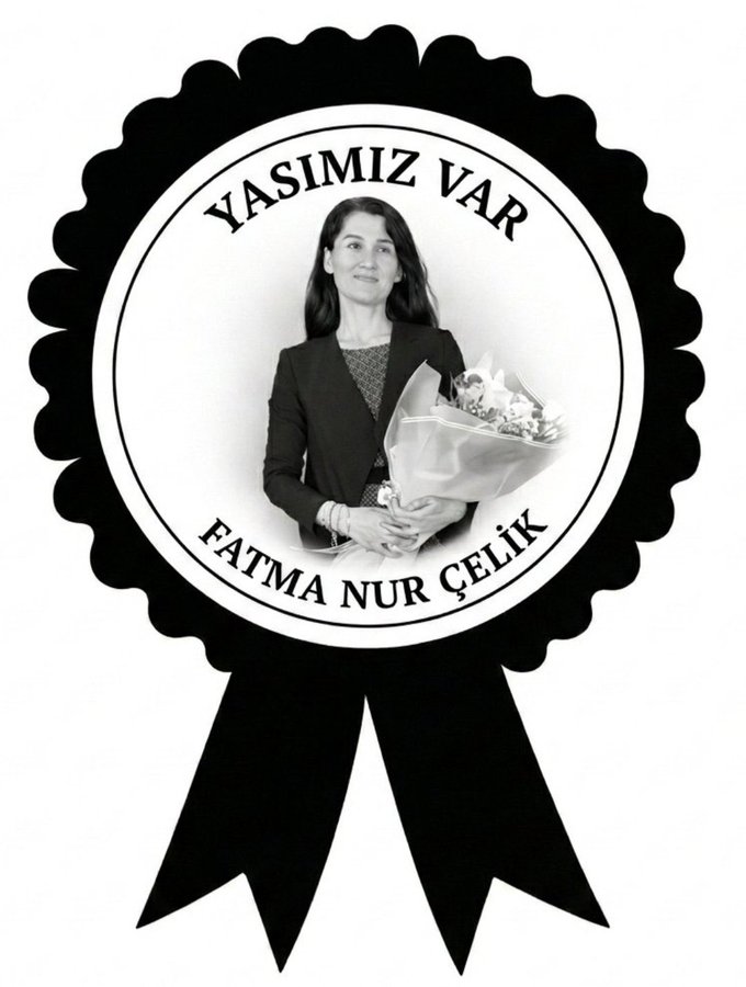 dmgmss's tweet photo. İstanbul çekmeköy'de görev yaptığı okulda uğradığı saldırı sonucu hayatını kaybeden Fatma Nur Çelik öğretmenimize Allah'tan rahmet ailesine ve eğitim camiasına sabırlar dilerim. 
#fatmanurcelik
#oeğretmenesiddetehayır
#ÖğretmenSahipsizDeğildir https://t.co/8Dpw4YFa8X