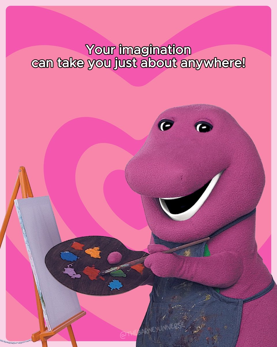 barneyuniverse's tweet photo. Thinking of all the affirmations we learned from Barney over the years... 🫶 https://t.co/ihwT8yK1ne