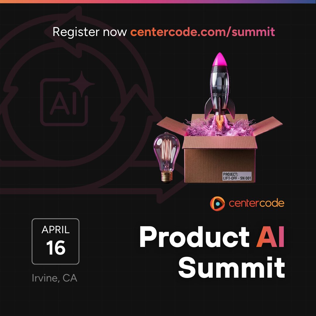 Centercode tweet media