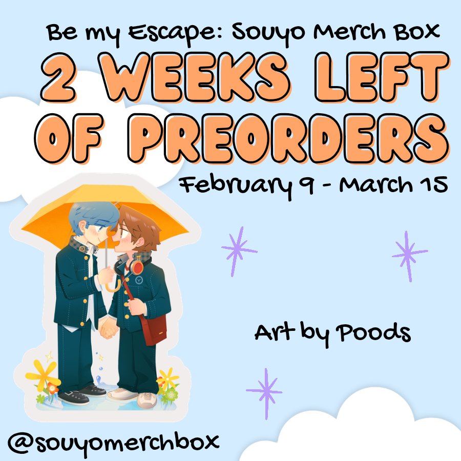 Be My Escape: Souyo Merch Box | PREORDERS CLOSED! tweet media