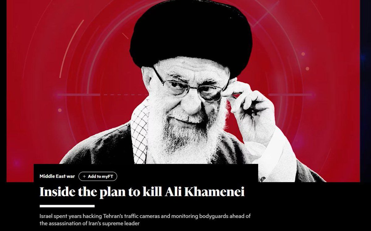 Israel spent years building an extensive intelligence network in Tehran before launching a planned operation targeting Iran’s Supreme Leader, Ali Khamenei.

Nearly all traffic cameras in Tehran were hacked, with live feeds transmitted to Tel Aviv. Algorithms analyzed the