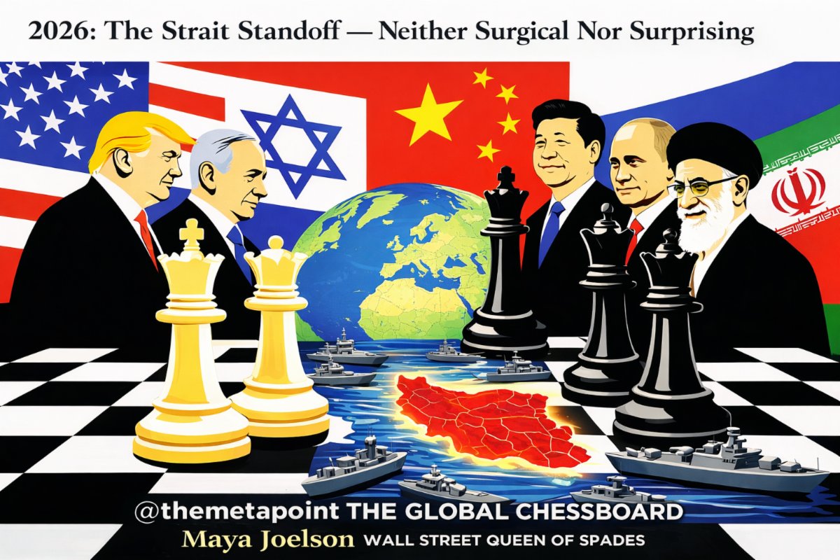 MMetapoint's tweet photo. Tempting World War III in Iran: The Strait Standoff Fails the 5-S Security & Surgical Strike Stratagem for Military Success
US Ships May be Vulnerable – “You Sunk My Battleship!” Is No Longer a Children's Game
➡️https://t.co/PakG8WHQNf

#Iran #MiddleEast #Geopolitics #USForeignPolicy #BRICS #GlobalSecurity #StraitOfHormuz #WarRisk #DiplomacyMatters