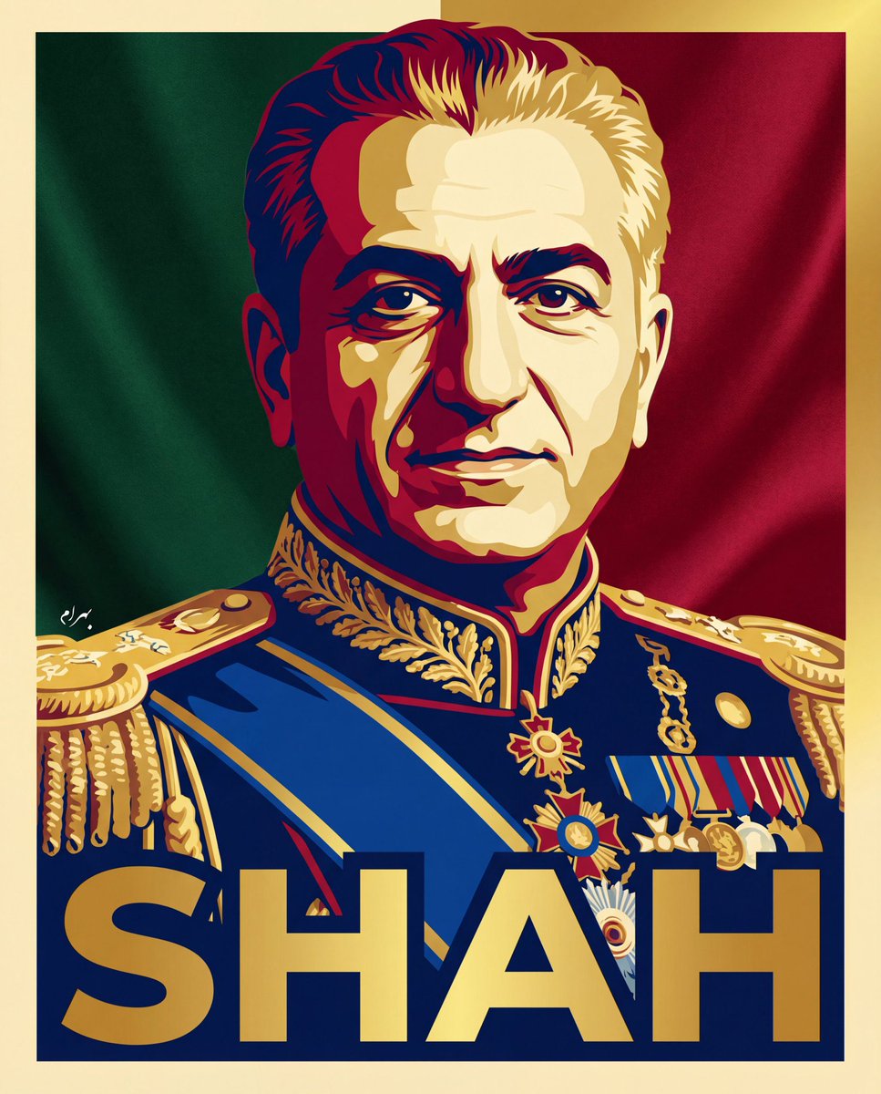 Pouriapxpo's tweet photo. برید عکس شاهتونو همه جا پخش کنید.
دست دست میکنید چرا ؟ 
شاهتو فریاد بزن.
#KingRezaPahlavi https://t.co/hLaeXQRgCT