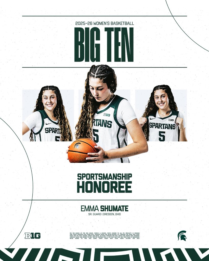 Michigan State Women's Basketball tweet media