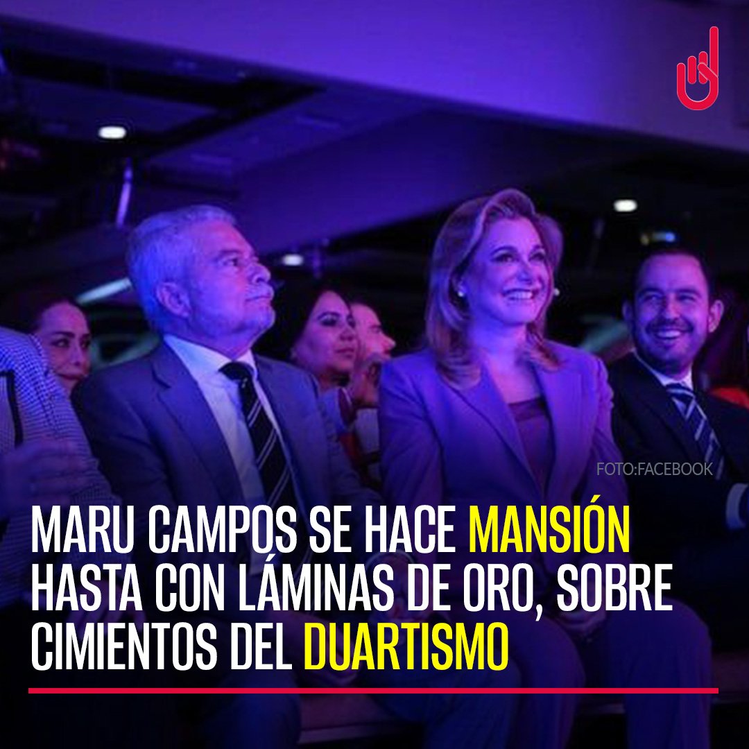 .<a href="/MaruCampos_G/">Maru Campos</a> debe ser la primera gobernadora en la historia de México que debe terminar en la cárcel.

Su corrupción y desvíos no tienen límites.