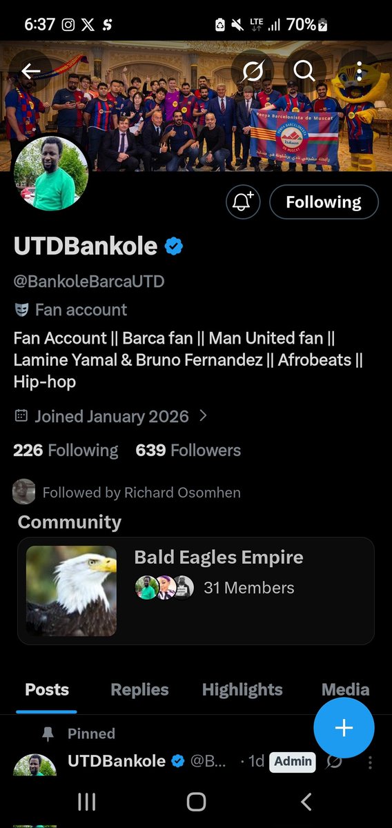 smaallMessi19's tweet photo. @RicTechy @Afc_saks1 @BankoleBarcaUTD @PreciousFolake2 @__Lamineyamal10 @AOVEEV_UI I pray them give you this funds oooh!!! 😆 🤣 😂 https://t.co/9gUIvjfBxW