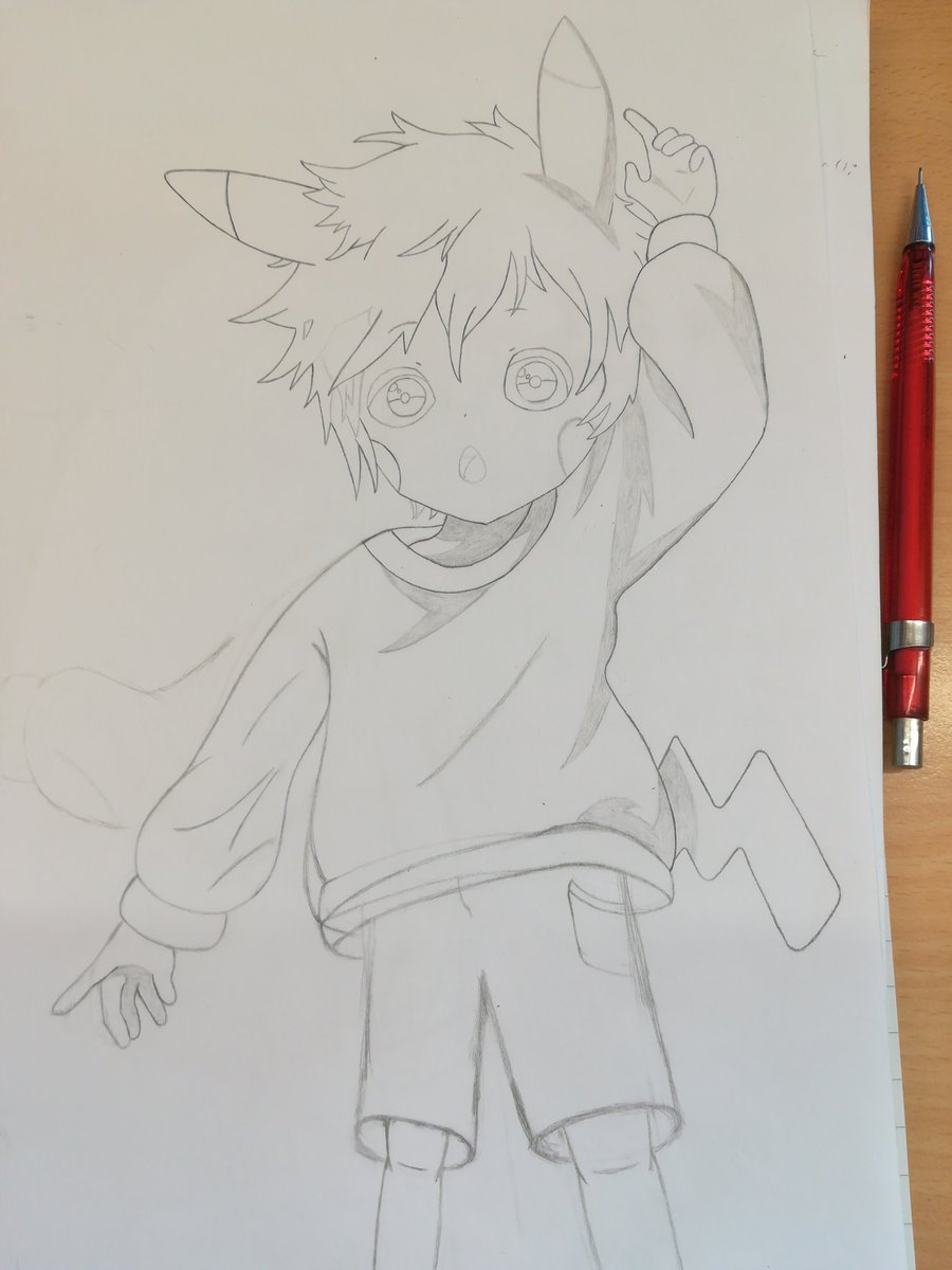 Nicco3005's tweet photo. Cute lil pika boyyo >w< Hes waving at ya >:3 https://t.co/1POvMzysZM