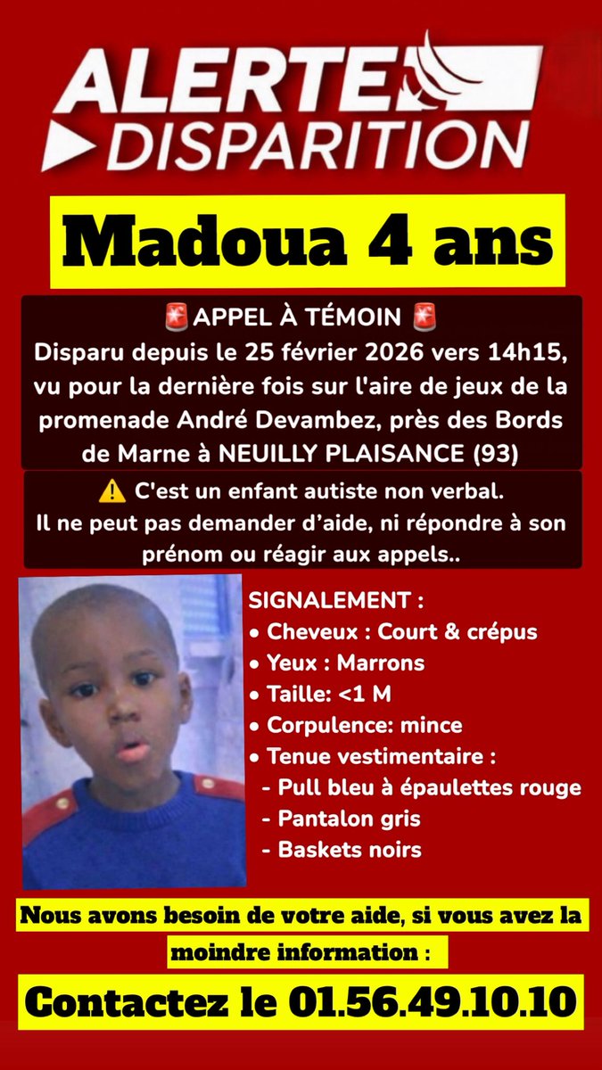 tantinemisandre's tweet photo. Le petit n’a toujours pas été retrouvé partagez svp 
#Madoua https://t.co/lubZhCccbh