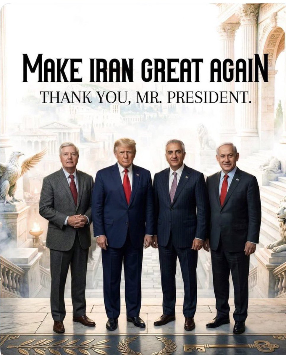 shirin9k's tweet photo. @FoxNews #ThankYouTrump #KingRezaPahlavi‌  #IranRevolution2026 
We truly appreciate what President @realDonaldTrump did 
We just support @PahlaviReza 
پاینده ایران
جاوید شاه https://t.co/HlgqQPK2IM