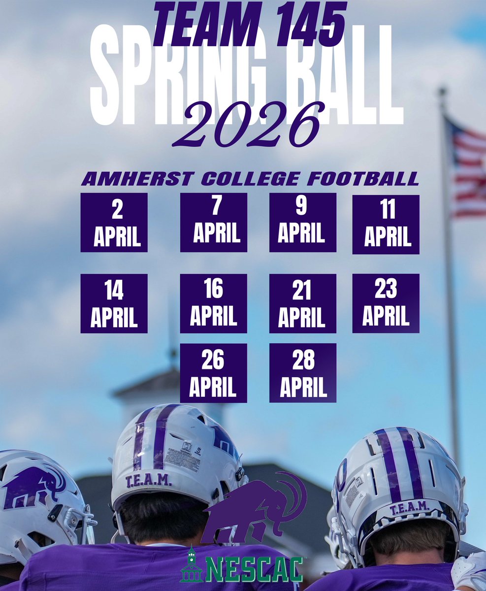 Amherst College Football tweet media