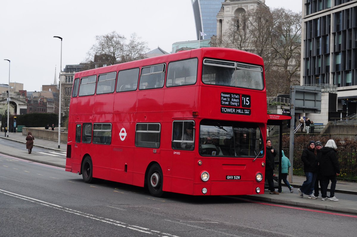 I had the Pleasure of conducting the Londoner Buses T15 Charity Weekend ...
