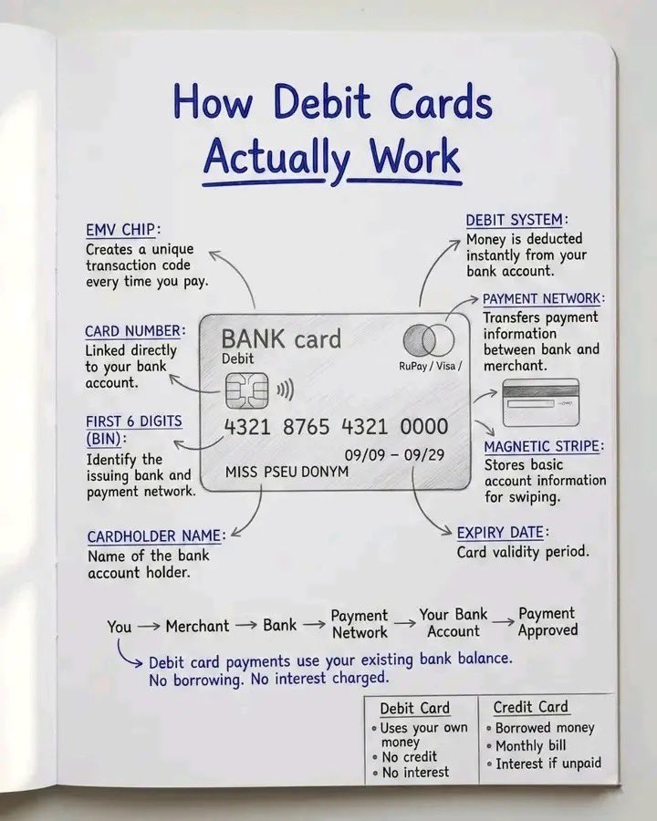 Ag_2fa's tweet image. How credit and debit card actually works

#2baba #WorldWar3 #Annieidibia #IRAN