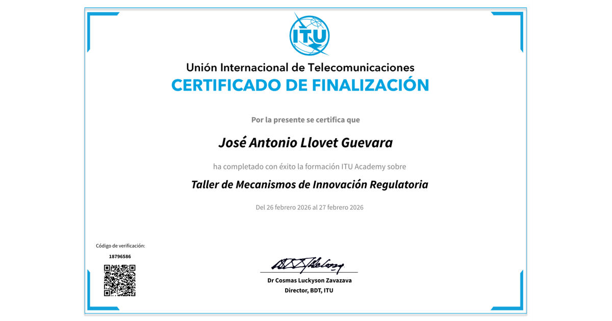 LLovetGuevara's tweet photo. Conociendo mecanismos de Innovación Regulatoria #SandBoxes #PolicyLab #HubInnovation #TestBed. Taller de @ituacademy @ITU.  27-28feb2026 (45) https://t.co/a6bMkmk07d