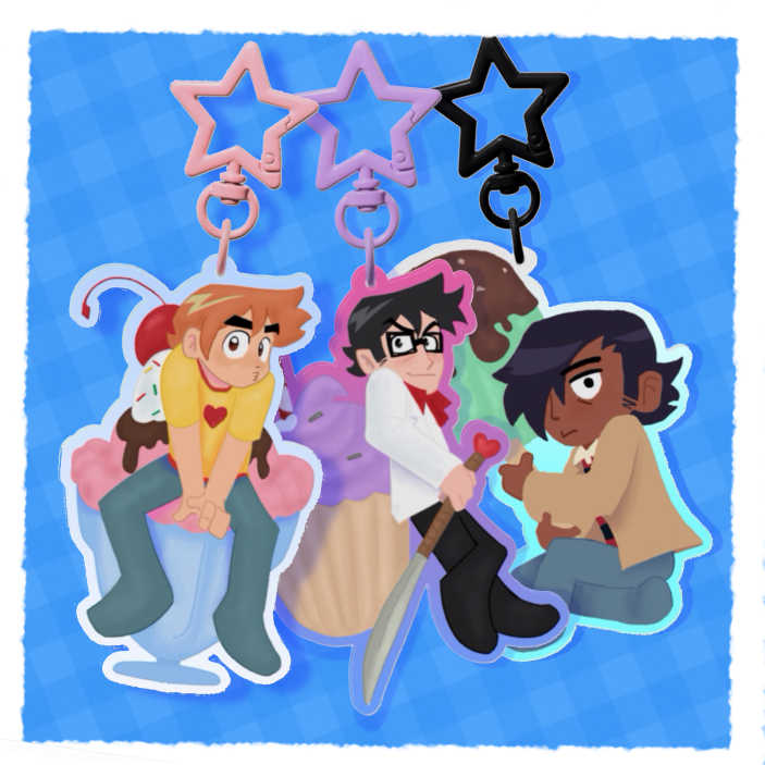 awcee_art's tweet photo. NEW Scott Pilgrim Charm Designs! - To celebrate the new game, I’m releasing the first batch of my Sweetheart collection Scott Pilgrim designs on my store!!  

Which character do you want to see next?

#scottpilgrim #scottpilgrimfanart #gideongraves #matthewpatel https://t.co/JZSCoWhVfP