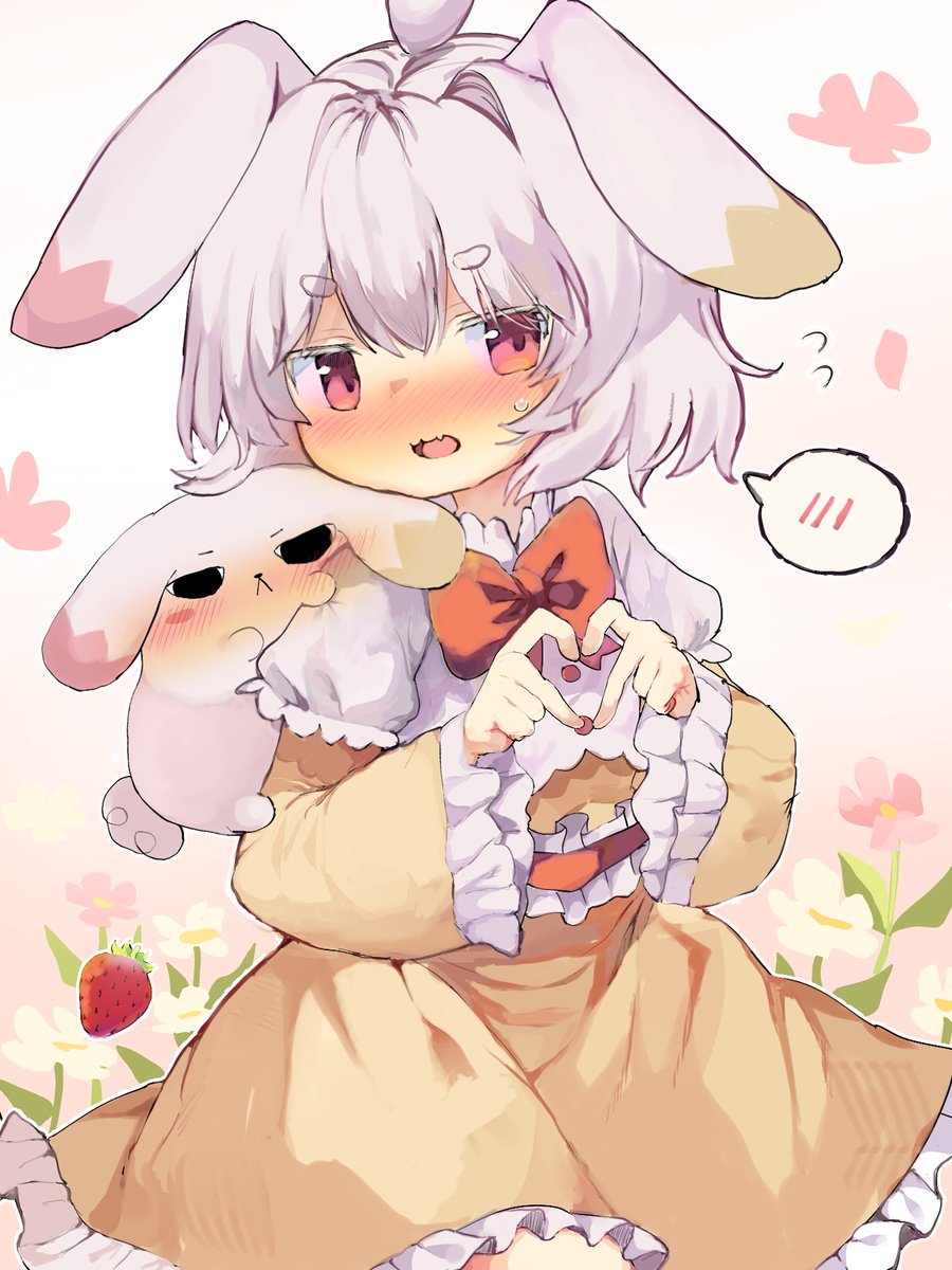 #うさぎの日 

3月3日はうさぎの日！
happy bunny day from your fifth… maybe even FOURTH favorite rabbit!! ❤️💛
🎨: #tungsten_mochoo
#millkart