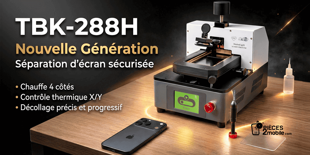 pieces2mobile's tweet photo. Découvrez le TBK 288H, un séparateur d’écran stable et sécurisée, compatible jusqu’aux iPhone 17, pensé pour les réparateurs professionnels.

👉 Disponible chez Pieces2Mobile
https://t.co/JCuglKkB0K https://t.co/5dZO8hEDNM